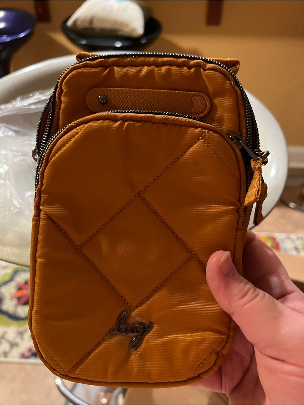 Lug Mini Skeeter in Amber Yellow NWOT